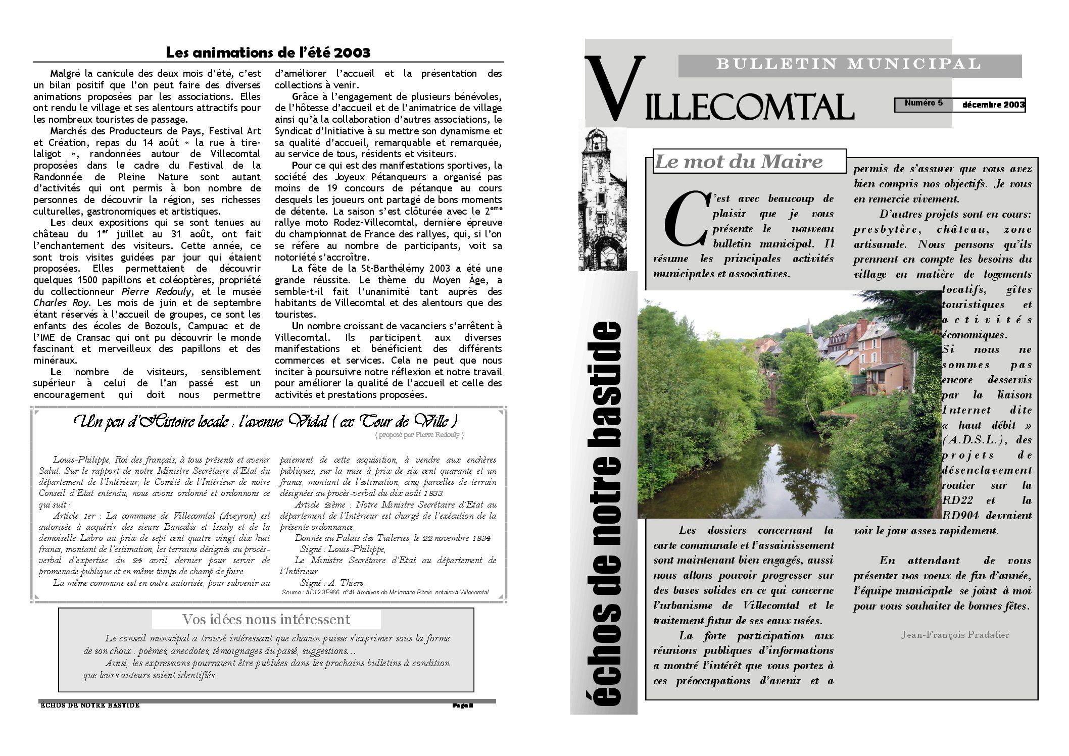 Bulletin municipal n°05