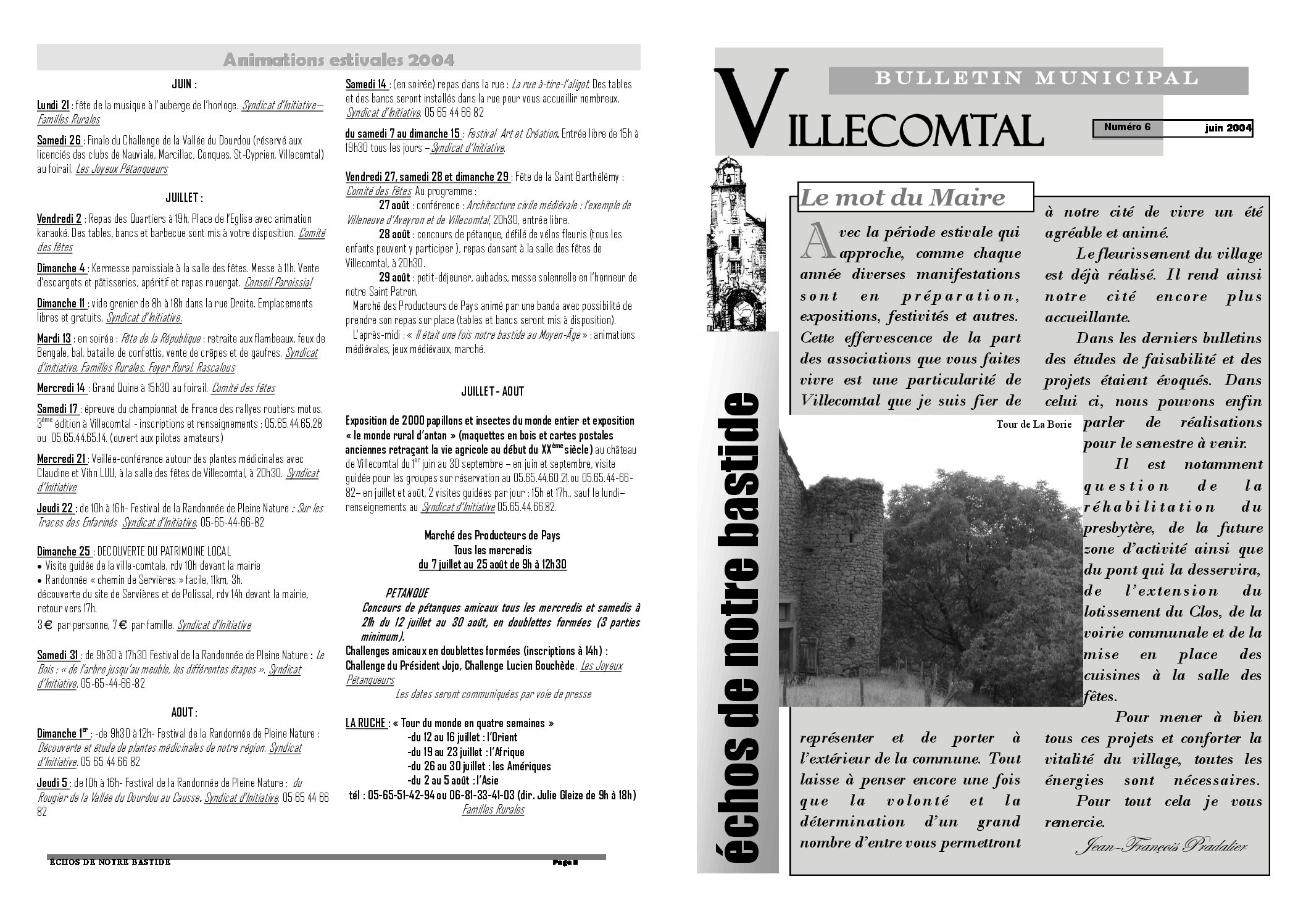 Bulletin municipal n°06