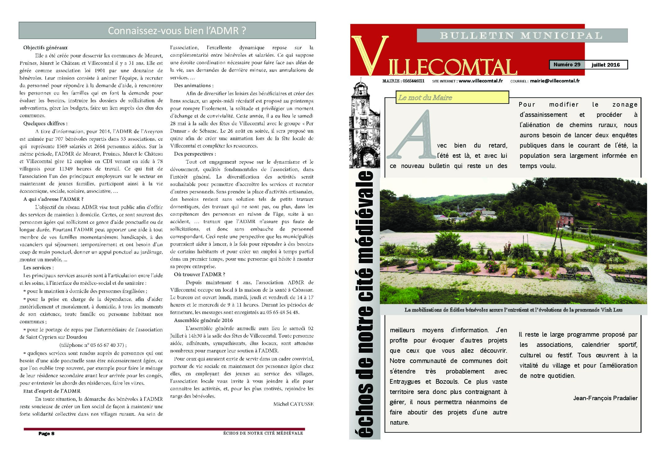 Bulletin municipal n°29