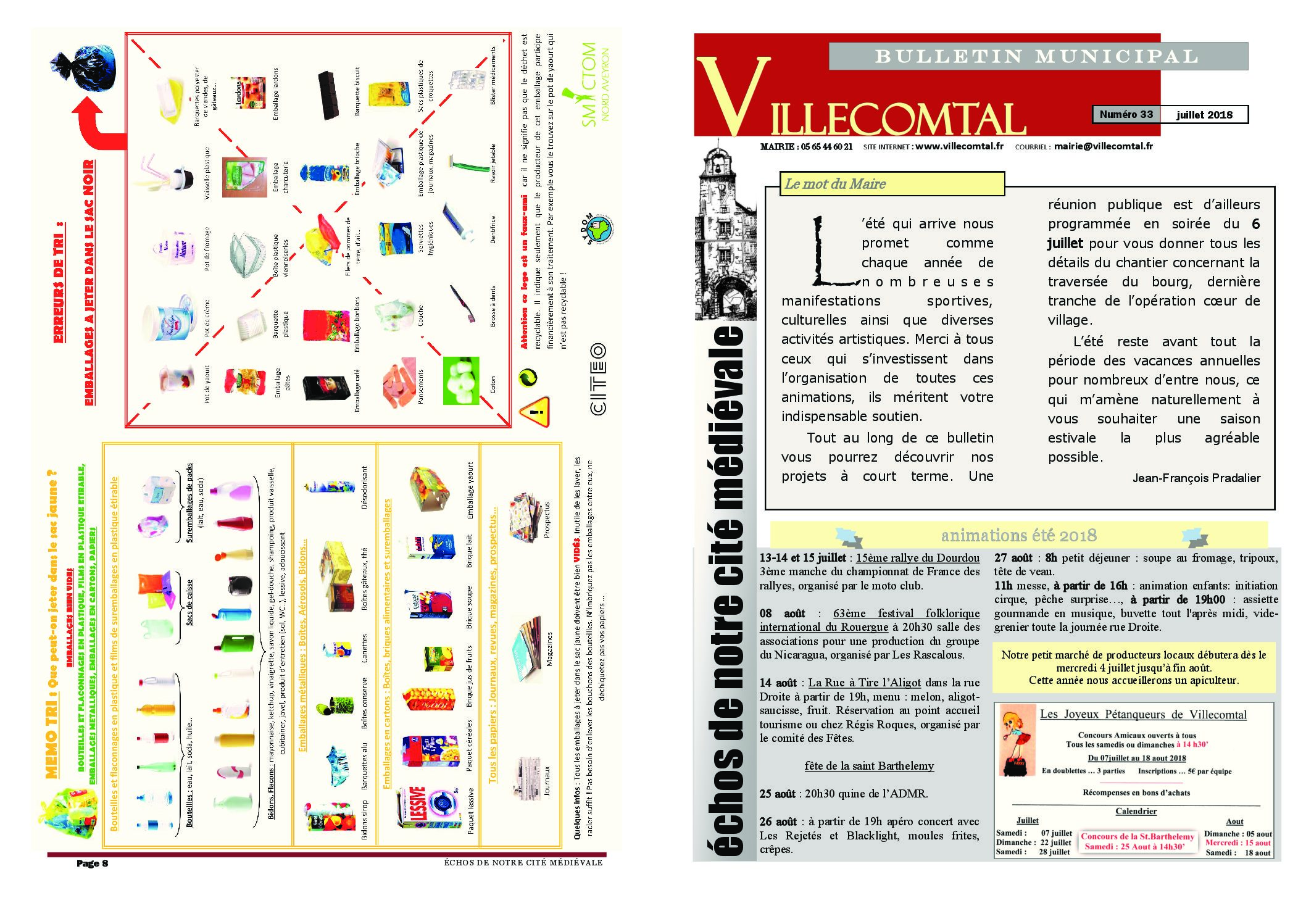 Bulletin municipal n°33