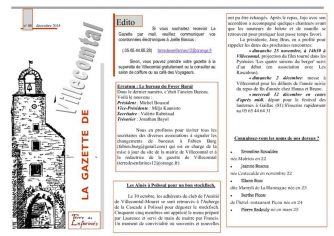 thumbnail of La Gazette N°8