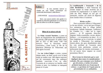 thumbnail of La Gazette N°7