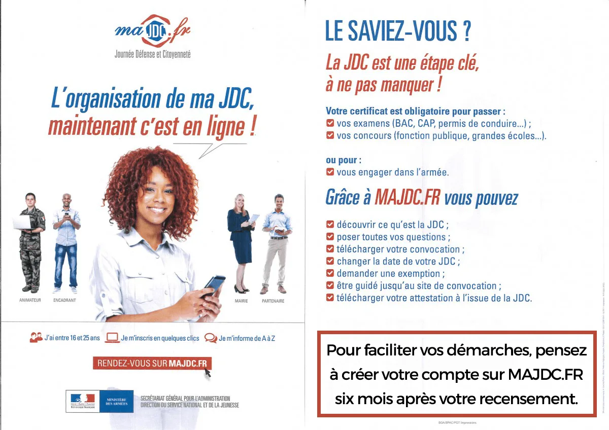Flyer MAJDC Journée du citoyen
