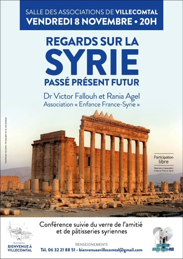 Conférence "Regards sur la Syrie" - Passé, présent, futur