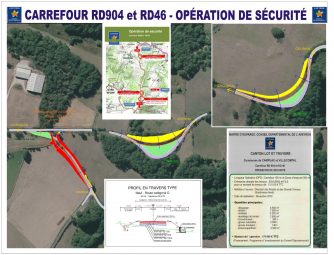 Travaux sur la RD904/RD46