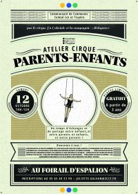 Atelier Cirque parents-enfants le 12/10 à Espalion