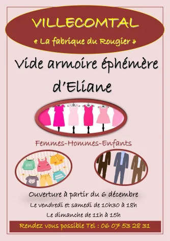 vide-armoire éphémère à Villecomtal