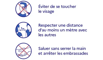Rappel des gestes barrière 2