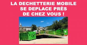 La Déchetterie mobile du SMICTOM NORD AVEYRON