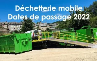 datyes de passage de la déchetterie mobile du SMICTOM Nord Aveyron