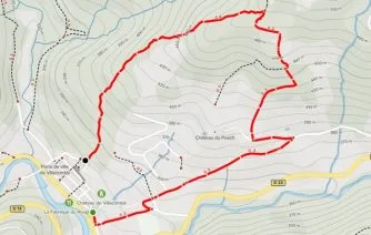 Randonnées Villecomtal Chemin des enfarinés