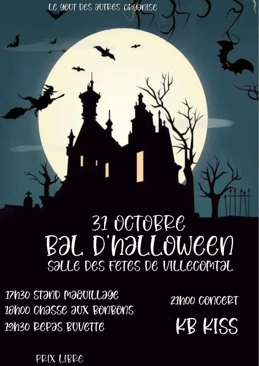 haloween bal d'halloween