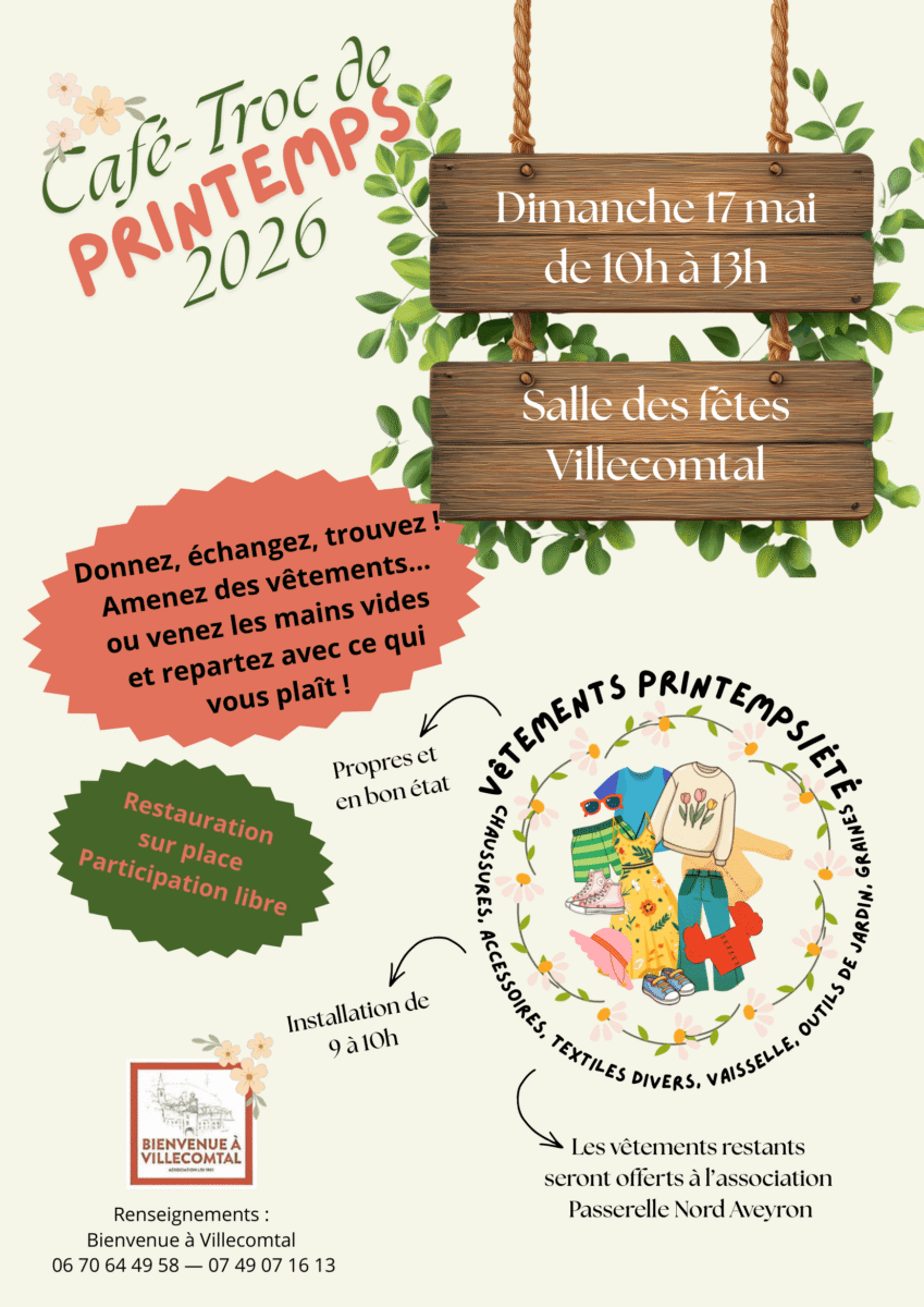 Café – Troc de printemps