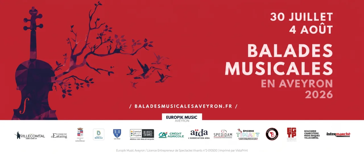 Ballades musicales en Aveyron